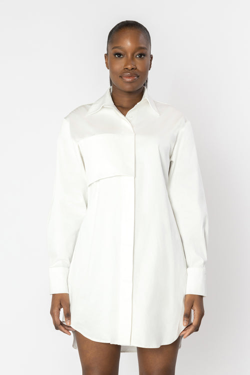 FREYA Oversized Shirt Dress