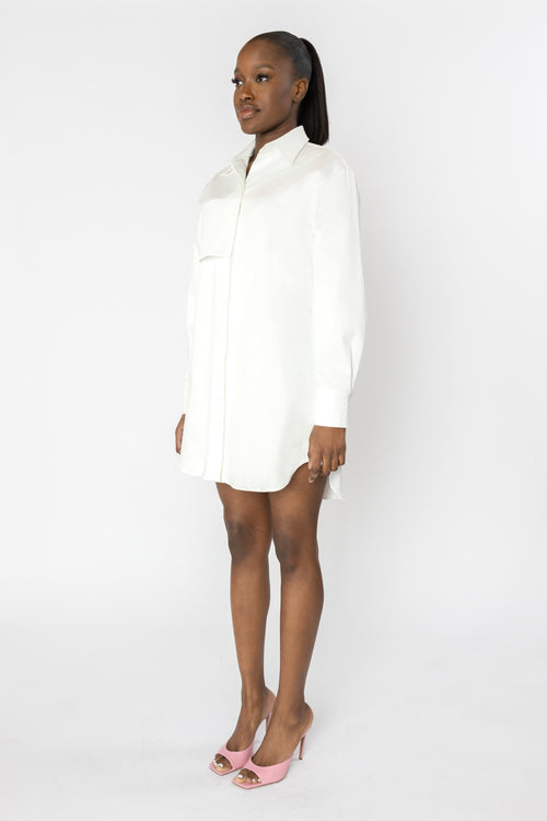 FREYA Oversized Shirt Dress