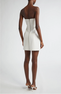 LANGA Slashed Front Mini Dress