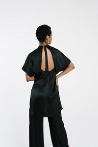 DAVITA | Kimono Sleeve Top with Open Back