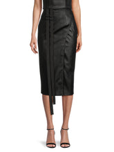 Load image into Gallery viewer, ELIRA - Leather | High Waist Midi Skirt
