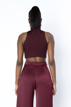 Load image into Gallery viewer, TITIAN Halter Knit Crop Top
