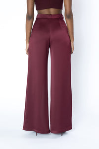 VERONA Wide Leg Slit Pants