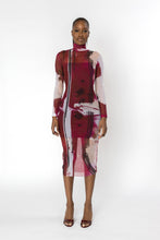 Load image into Gallery viewer, FRESCO Sheer Print Dress
