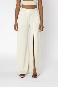 VERONA Wide Leg Slit Pants