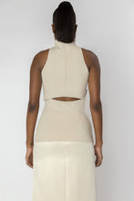 Load image into Gallery viewer, TERASU Halter Cut-out Knit Top
