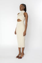 Load image into Gallery viewer, SISTINE Halter Knit Midi Dress
