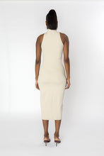 Load image into Gallery viewer, SISTINE Halter Knit Midi Dress
