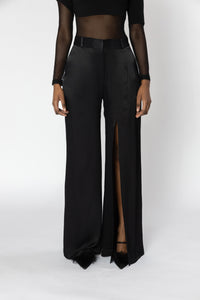 VERONA Wide Leg Slit Pants