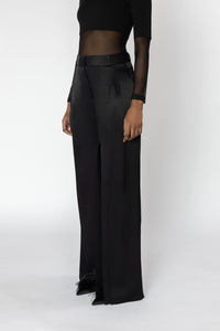 VERONA Wide Leg Slit Pants