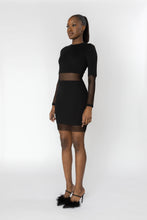 Load image into Gallery viewer, ZEFFA Asymmetric Mini Dress
