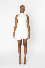 Load image into Gallery viewer, INNANA Halter Asymmetric Mini Dress
