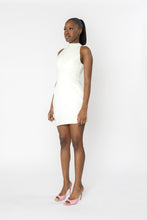 Load image into Gallery viewer, INNANA Halter Asymmetric Mini Dress
