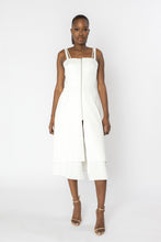 Load image into Gallery viewer, NADE Flared Zipper Midi Dress
