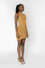 Load image into Gallery viewer, INNANA Halter Asymmetric Mini Dress
