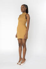 Load image into Gallery viewer, INNANA Halter Asymmetric Mini Dress
