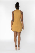 Load image into Gallery viewer, INNANA Halter Asymmetric Mini Dress
