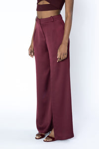 VERONA Wide Leg Slit Pants