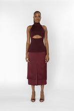 Load image into Gallery viewer, TERASU Halter Cut-out Knit Top
