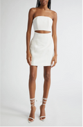 LANGA Slashed Front Mini Dress