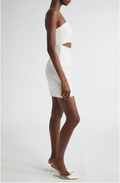 LANGA Slashed Front Mini Dress
