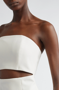 LANGA Slashed Front Mini Dress