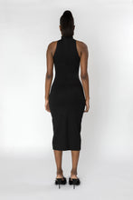 Load image into Gallery viewer, SISTINE Halter Knit Midi Dress
