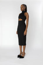 Load image into Gallery viewer, SISTINE Halter Knit Midi Dress
