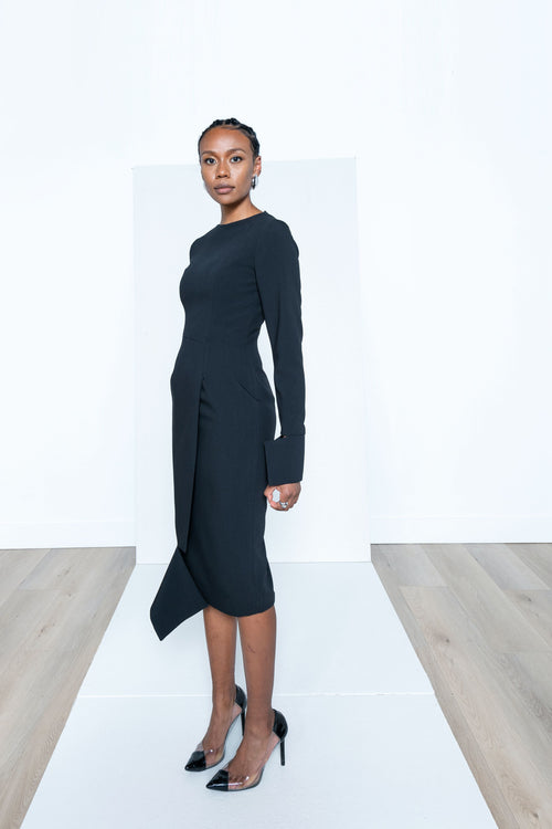 DUMAS Long Sleeve Mini Dress