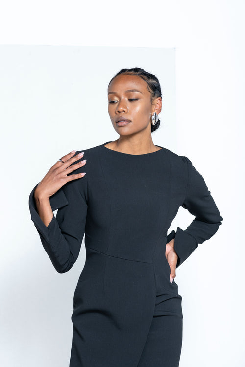 DUMAS Long Sleeve Mini Dress