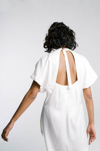 DAVITA | Kimono Sleeve Top with Open Back