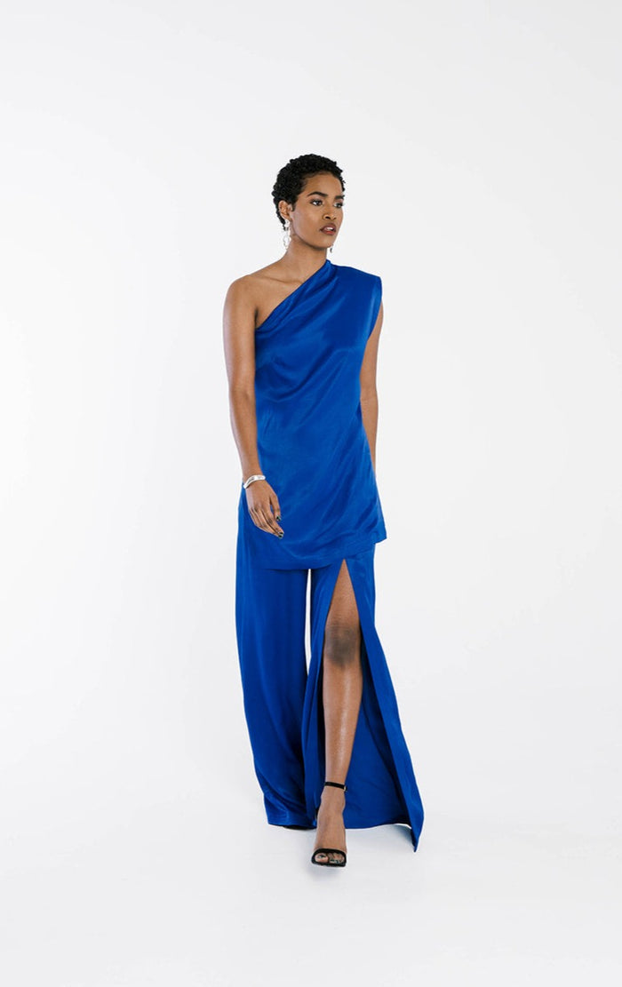 AZZAH Off-Shoulder Top with 3-Tiered Sleeves
